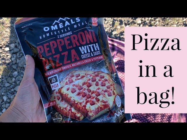 OMEALS Pepperoni Pizza Self Heating Meal Taste Test [Prep 365: EP49]