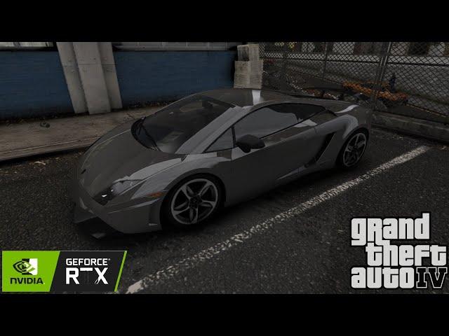 GTA 4 - REAL CAR PACK + GRAPHICS MOD (4K)