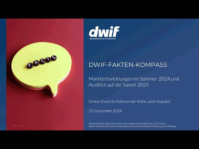 dwif Impulse: DWIF-FAKTEN-KOMPASS Sommer 2024