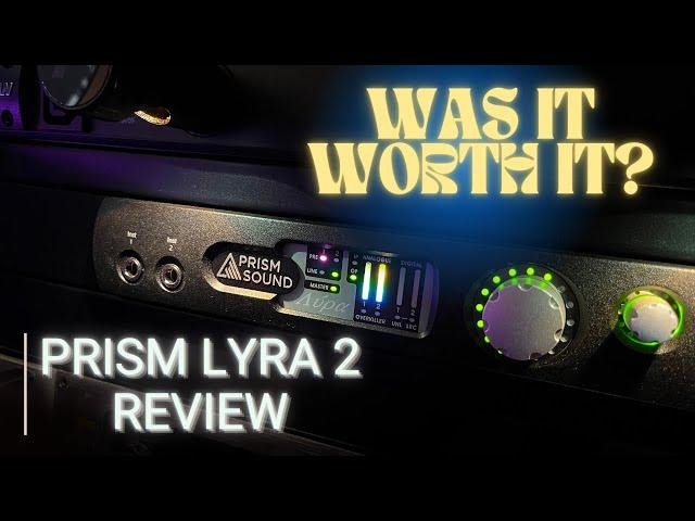 THE BEST audio interface for MASTERING? (Prism Lyra 2 review)