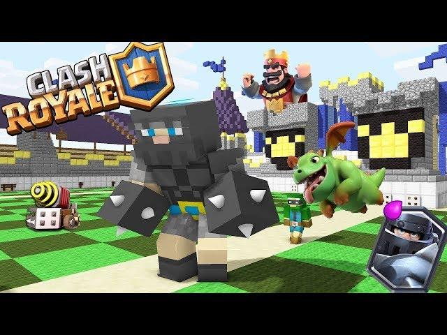 МАЙНКРАФТ ПРОТИВ КЛЕШ РОЯЛЬ | СУПЕР ЭПИЧЕСКАЯ БИТВА | MINECRAFT VS CLASH ROYALE Мультик