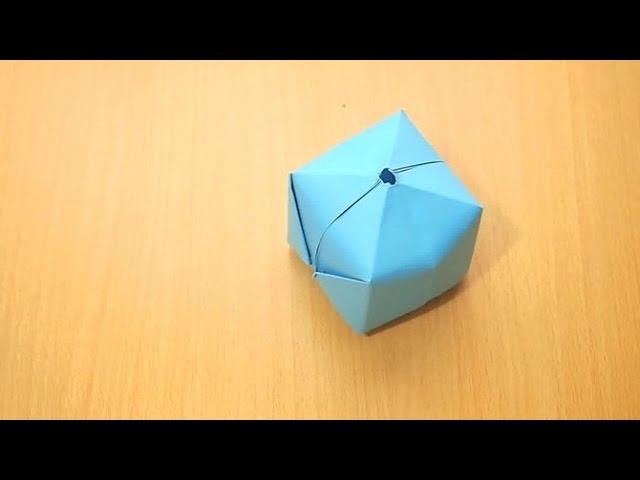 Шарик из бумаги "Бомбочка".The ball of paper, "bomb"