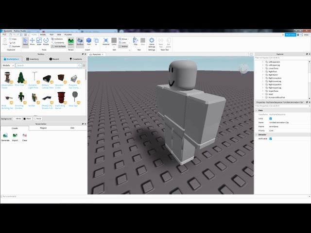 How to insert your roblox studio animation to your game