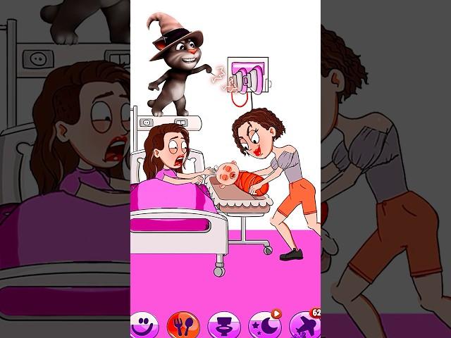 tom magic punished the theif  my talking tom #funny #mytom2 #mytalkingtom2 #memes #viralshorts