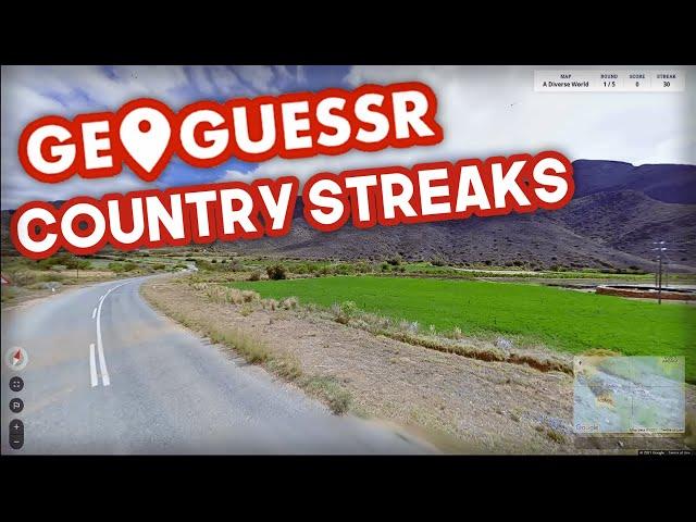 Geoguessr - Going for Country Streak Records! (With Explanations)