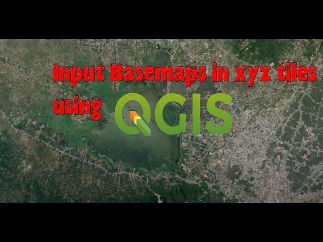 Input basemaps in XYZ tiles in QGIS