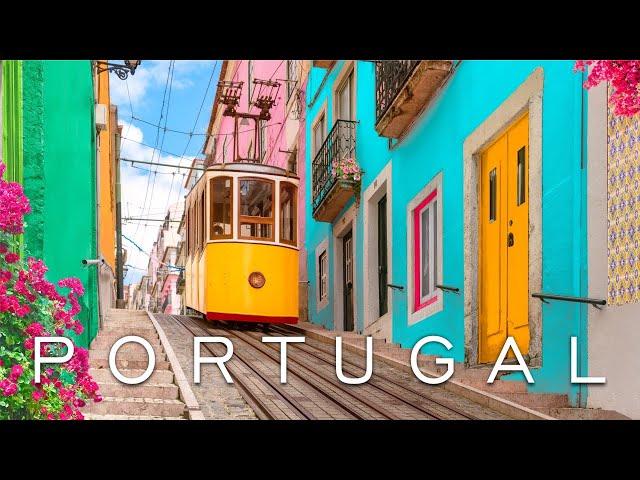 Portuguese Fado Music with Beautiful Portugal Travel Destinations | Relaxing Background Music