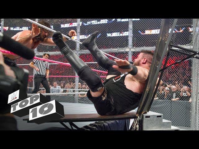 Wildest moments inside Hell in a Cell - WWE Top 10