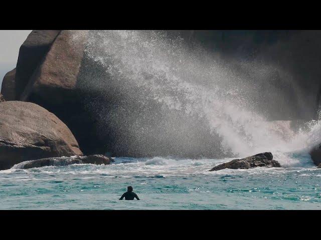 SURFING IN CAPETOWN SOUTH AFRICA