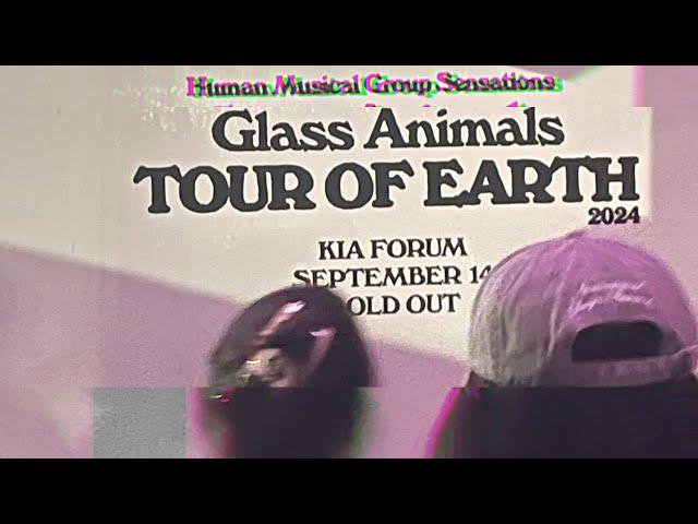 Glass Animals in Los Angeles 09.14.2024 #theforum #glassanimals #tourofearth2024 #fancam #4k