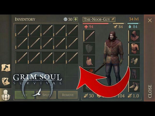 Grim Soul Dark Fantasy: The Best Way to Get many Weapons in one Run #54