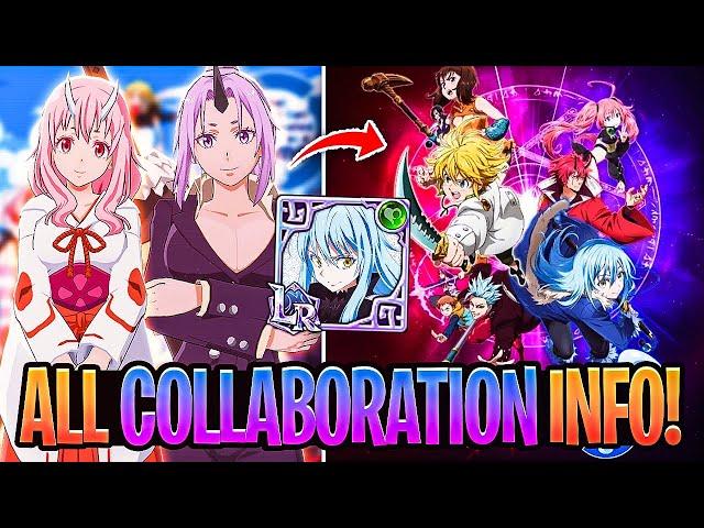 ALL Tensura Collaboration Info! Release Date & New Characters! | Seven Deadly Sins: Grand Cross