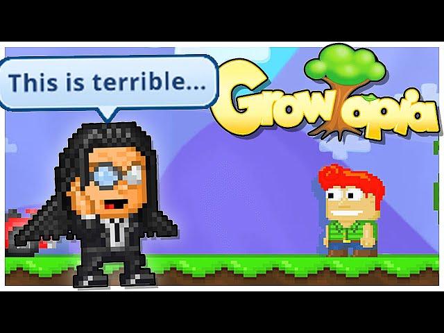 Pixel Worlds PRO tries Growtopia for the First Time!