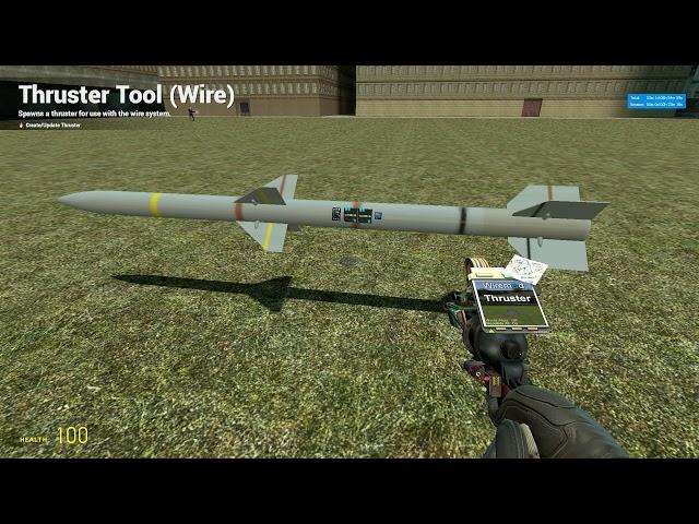 3# Gmod How 2 Make a simple wire guided missile