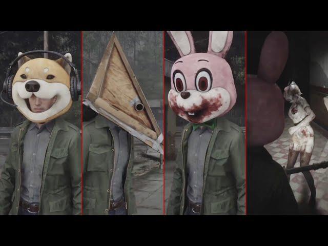 Silent Hill 2 Remake - Mira Mask, Pyramid Head Mask, Robbie the Rabbit Mask & Gameplay Snippet