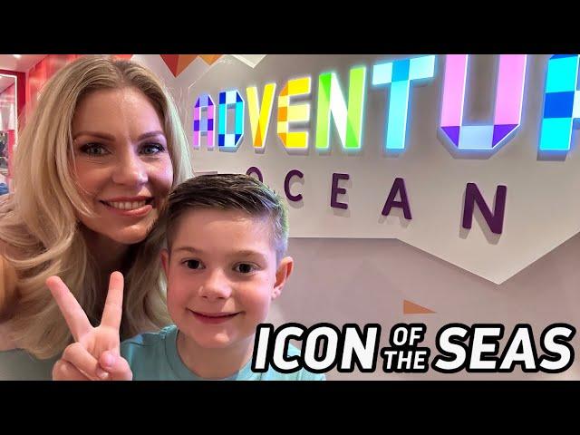 Tour of ADVENTURE OCEAN on Royal Caribbean's ICON OF THE SEAS