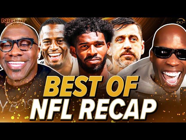 BEST OF NFL RECAP! Unc & Ocho react Steelers clock on Rodgers + Chubb to Cowboys?! | Nightcap
