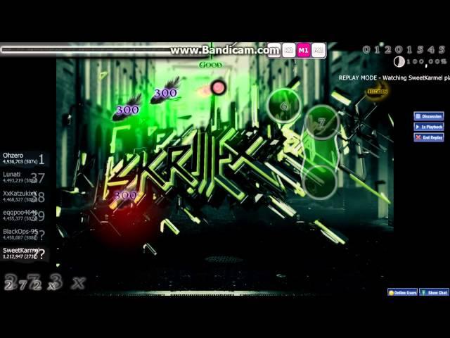 osu! Skrillex - Kyoto (feat. Sirah) (GamerX4life) [Hard]