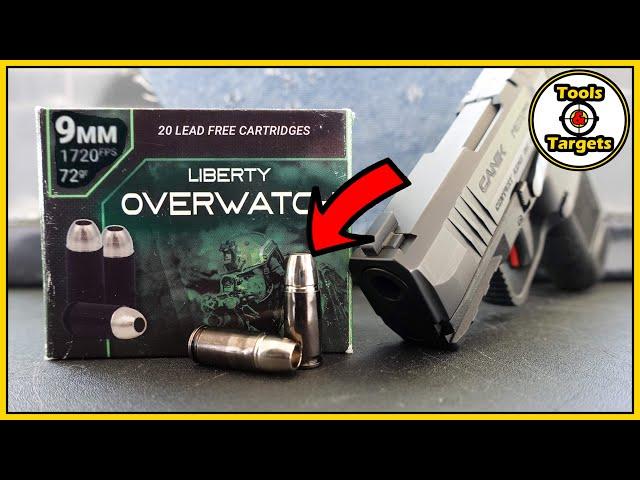 Is Your AMMO Watching Out For You?...Liberty Ammunition Overwatch 9mm Self-Defense Ammo Test!