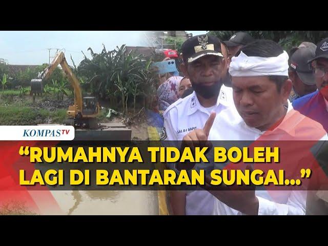 Atasi Banjir! Dedi Mulyadi Bakal Larang Pendirian Rumah di Bantaran Sungai Bekasi