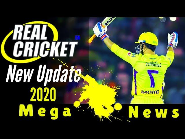 Real Cricket 20 New Update Date II Real Cricket 2020 Mega Update RC20