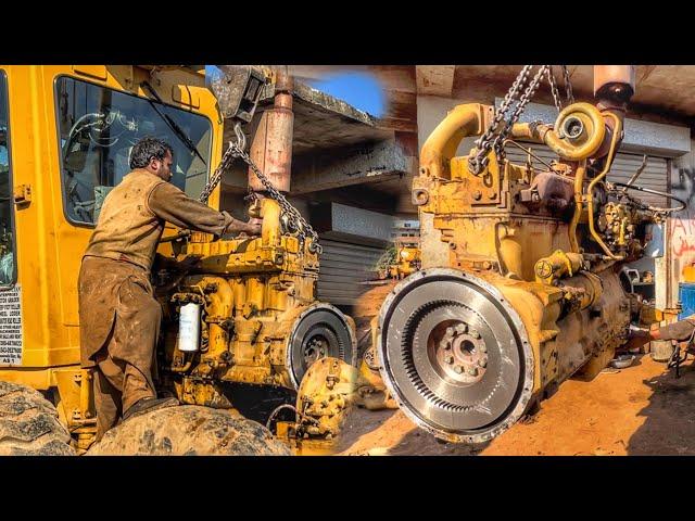 Incredible Reconstruction of a CAT 140g Motor Grader Engine