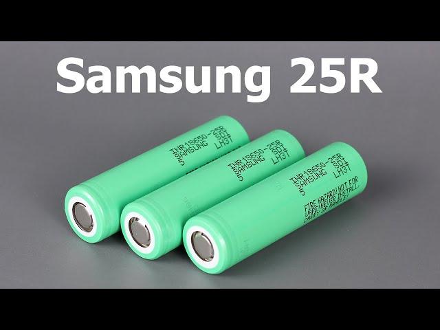 Samsung INR18650-25R – обзор и тестирование аккумулятора