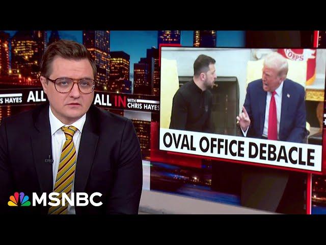 Chris Hayes: Trump ‘irreparably destroyed’ world order with Zelenskyy blowup
