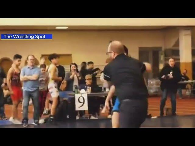 Teen wrestler charged with punching opponent at Oak Park event