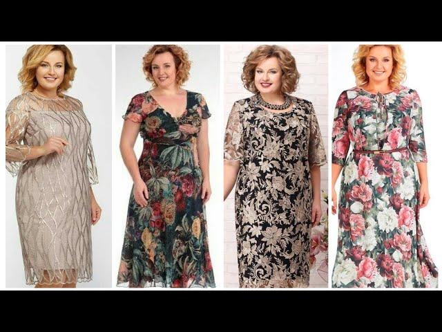 75+Elegant Designer Plus size women Formal Cocktail sheath Chiffon Floral Dresses @Jesus_Devotional1