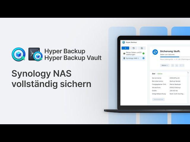 Hyper Backup | Gesamtes Synology NAS sichern & wiederherstellen [Tutorial 2/2]