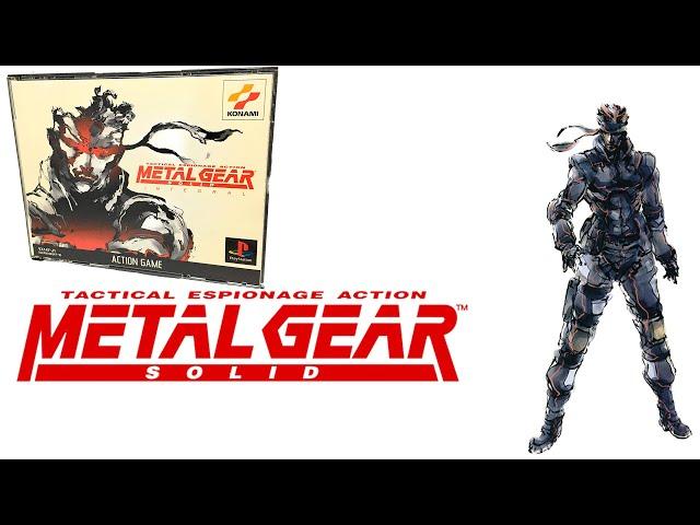 PS1 Metal Gear Solid (Часть 1) Револьвер Оцелот, Мэрил, шеф "darpa", «Отакон», поиски Metal Gear REX