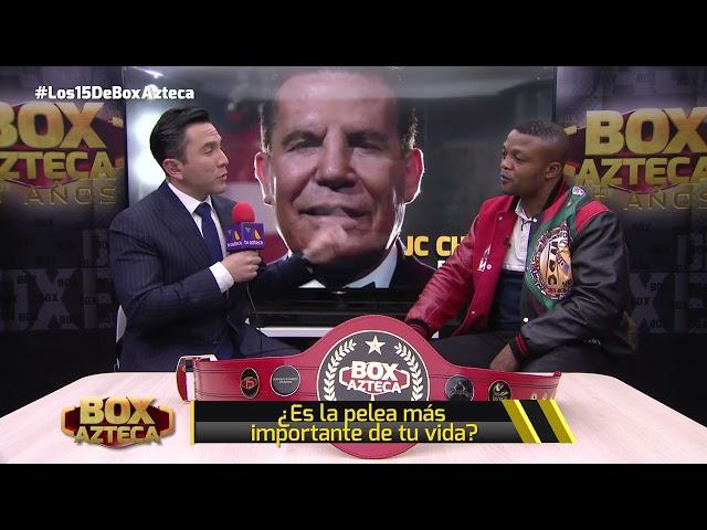 Ilunga Makabu campeón crucero CMB 15 años Box Azteca