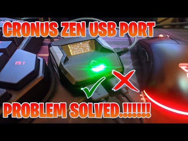 Cronus Zen PC not recognize 1 of USB port