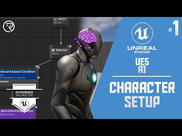 Unreal Engine 5 Tutorial - AI Part 1: Character Setup