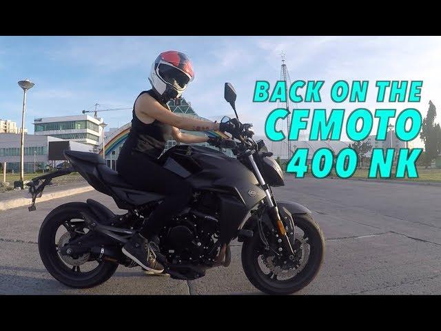 GakiMoto tries the CFmoto 400NK in the City : Skyway : Expressway : Top Speed?