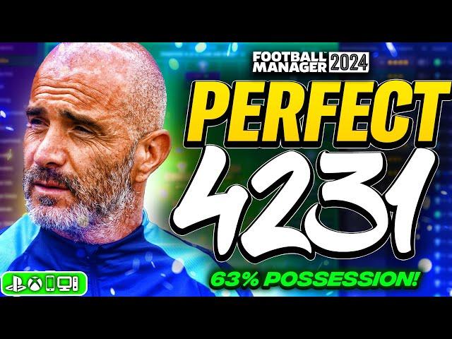 PERFECT 4231 FM24 Tactic Dominates ALL Leagues! | Best FM24 Tactics