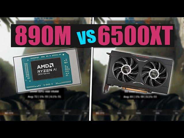 Radeon 890M vs RX 6500 XT - Best iGPU vs Entry-Level Graphics Card