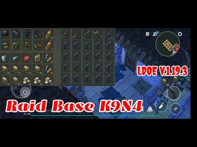 Revenge Raid K9N4 | Suicide Trick | Last Day on Earth v.1.19.3