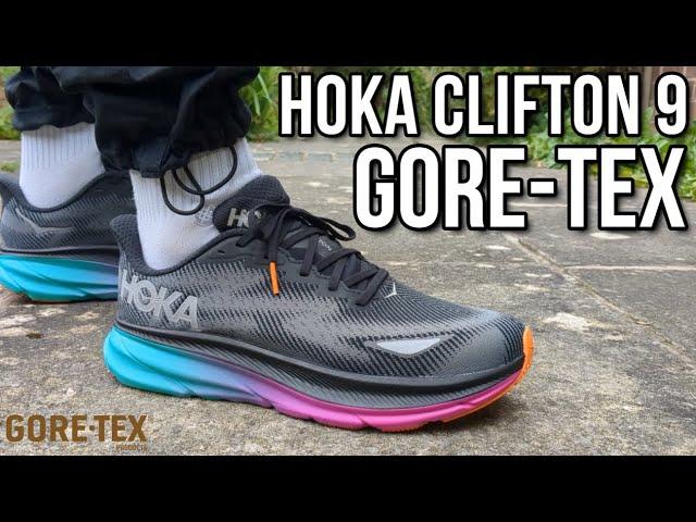 HOKA CLIFTON 9 GORE-TEX REVIEW - On feet, comfort, weight, breathability and price review!