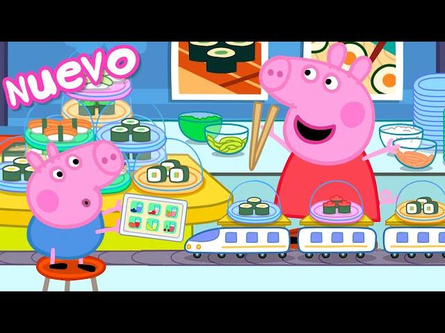 Los Cuentos de Peppa la Cerdita | Comida del tren | NUEVOS Episodios de Peppa Pig |