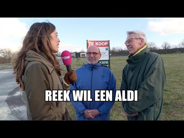 Reek smeekt om Aldi