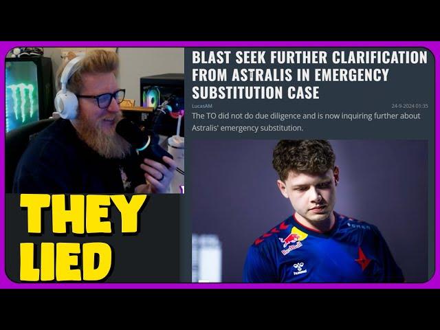 fl0m Reacts to CS2 Players Protesting BLAST