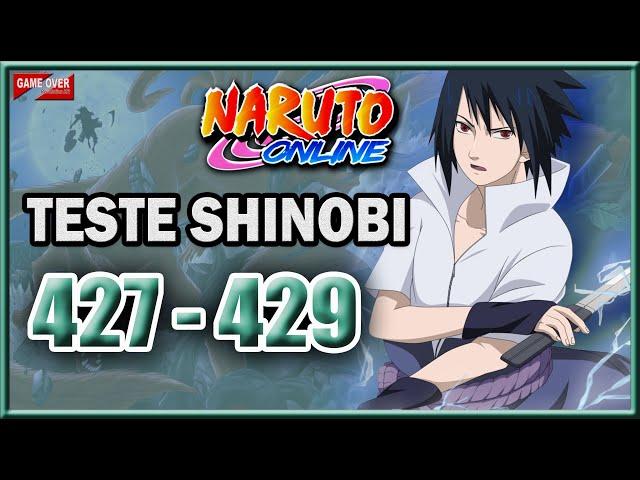 Naruto Online - Teste Shinobi - Andar 427 - 429