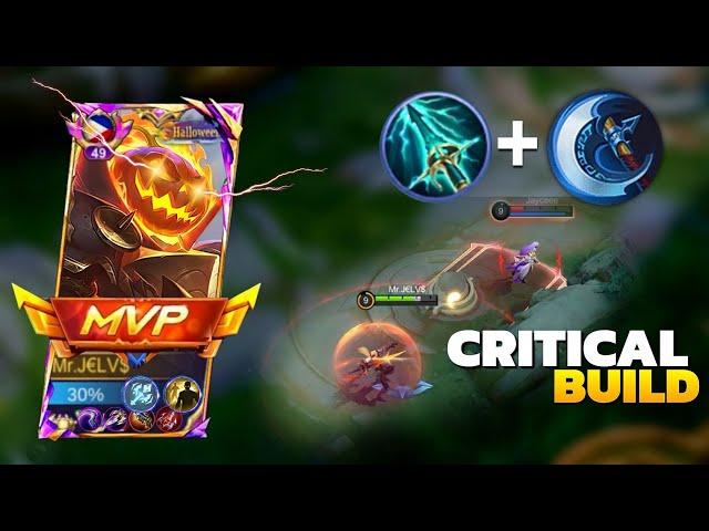 REVAMP LEOMORD CRITICAL BUILD!! (this is insane build )- mobile legends