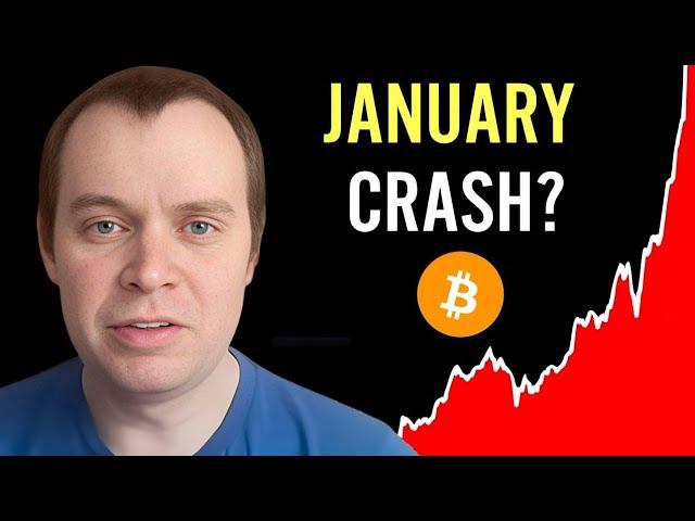 Warning - Bitcoin Crash in January  Benjamin Cowen Update