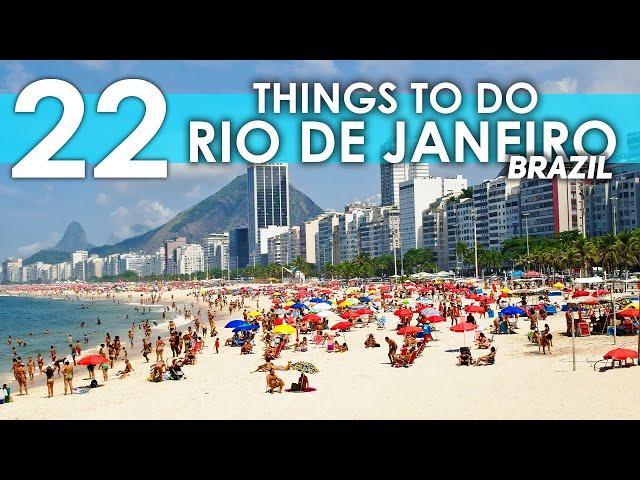 Best Things To Do in Rio De Janeiro Brazil 2025 4K