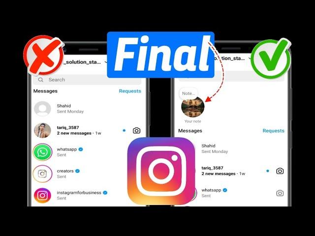 How to Fix Instagram Notes Feature Not Showing (FINAL) | How to Get Notes On Instagram