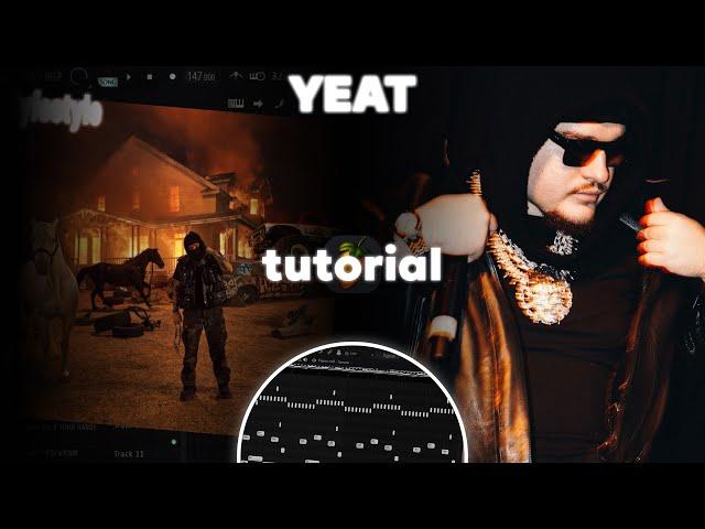 HOW TO MAKE HARD LYFESTYLE YEAT TYPE BEAT | FL STUDIO TUTORIAL