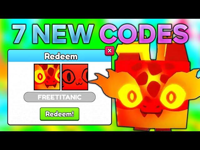 *NEW* WORKING ALL CODES FOR Pet Simulator 99 IN 2024 AUGUST ROBLOX Pet Simulator 99 CODES